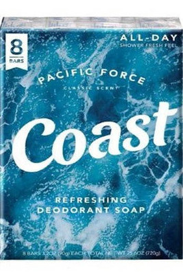 Tone Coast Bar Soap 8ct
