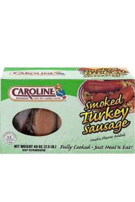 Carolina Caroline Smoked Turkey Sausage