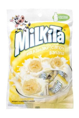 Milkita Banana Milky Creamy Chewy Soft Candy
