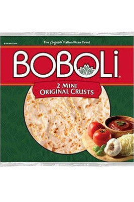 Boboli, 2 Mini 8 Pizza Crusts, 10oz