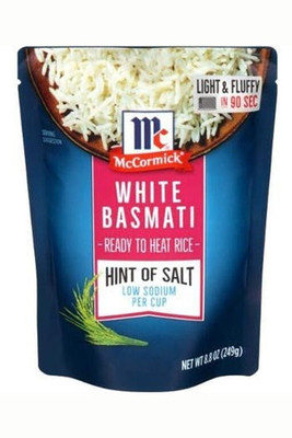 Hint of Salt White Basmati Rice 8oz