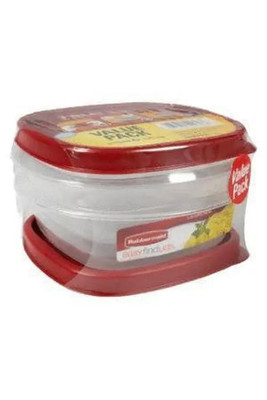 Rubbermaid Food Storage Container Easy Find Lid, 1.25 Cup 2 Count