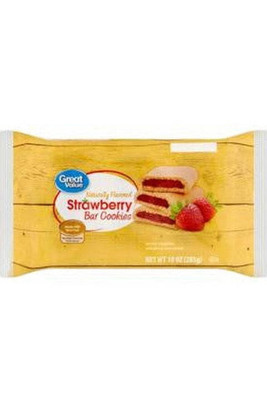 GV Strawberry Bar Cookies, 10 oz