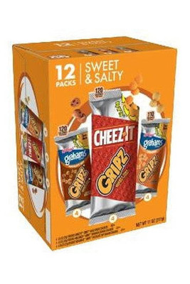 Kelloggs Gripz Tiny Baked Snack Crackers 12ct