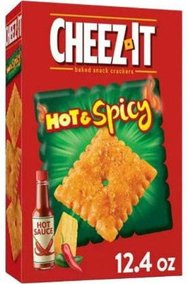 Keebler Cheez-It Cheese Hot and Spicy, 12.4oz