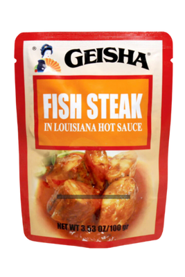 Geisha Fish Steaks in Louisiana Hot Sauce 3.53 oz