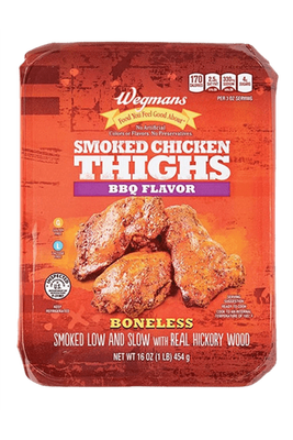 Wegmans Smoked Chicken Thighs BBQ Flavor |Wilson Inmate Package Program 