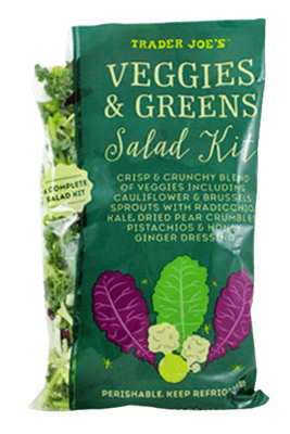 TJ\'s Veggies & Green Salad Kit |Wilson Inmate Package Program 