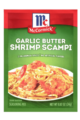 Herb Seasoning Packets -Garlic Butter Shrimp Scampi |Wilson Inmate Package Program 