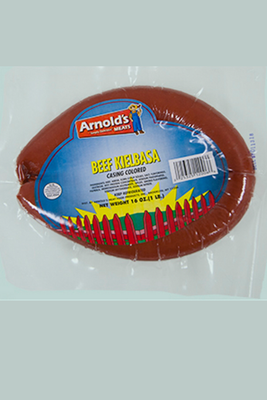 Arnold\'s Kielbasa Beef |Wilson Inmate Package Program