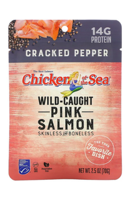 Chicken of the Sea Cracked Pepper Pink Salmon |Wilson Inmate Package Program 