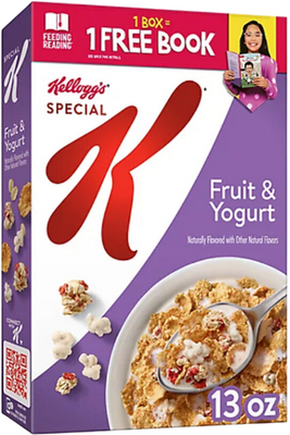 Special K Breakfast Cereal Real Oat Clusters Fruit and Yogurt - 13 Oz