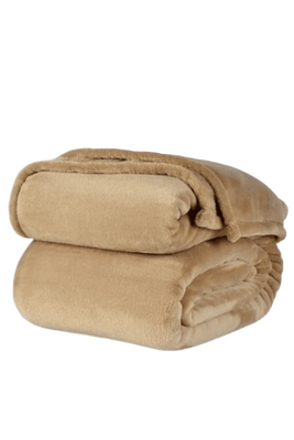 Plush Blanket (Beige)