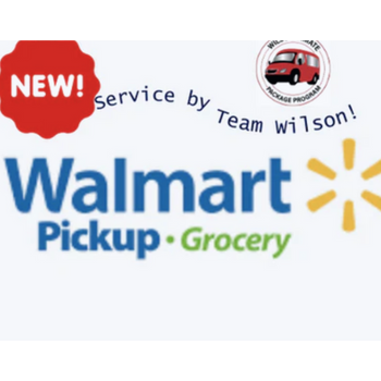 Walmart Curbside Pick-Up w/Wilson's