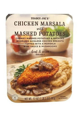 TJ's Chicken Marsala w/Mashed Potatoes