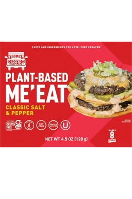 Rollingreens Plant-Based Ground Salt & Pepper Me\'eat, 4.5 oz |Wilson Inmate Package Program 