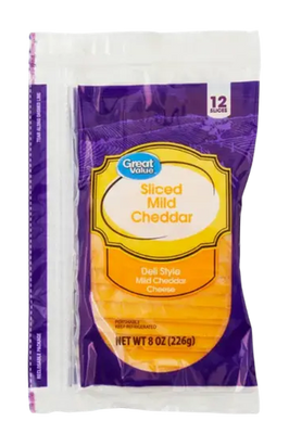 GV Deli Style Sliced Cheese 12ct