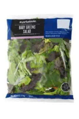 Fresh Vegetables Fresh Baby Greens Salad Bag