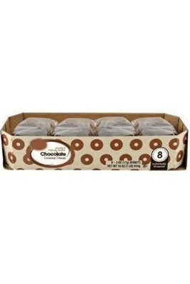 Wilson Inmate Package Program GV Chocolate Covered Donuts, 16 oz, 8 Count