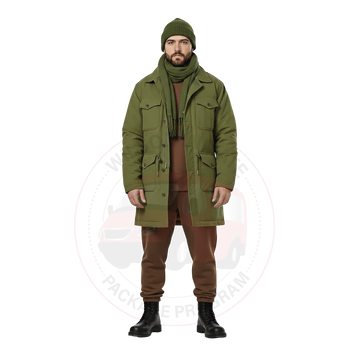 Authentic M65 Field Jacket Bundle w/Crewneck