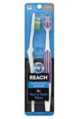 Reach Advanced Design Toothbrushes-2ct