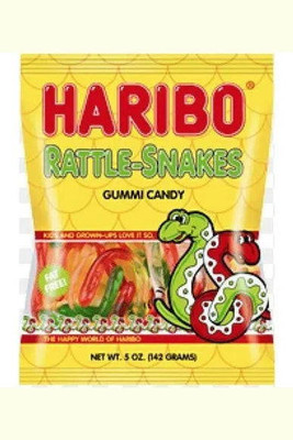 Haribo Gummi Rattle-Snakes 5oz