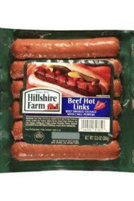 Hillshire Farm Beef Hot Link Sausage