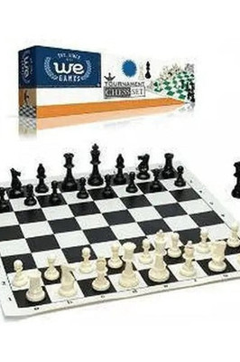 Wilson Inmate Package Program Black Roll-Up Vinyl Chess Board