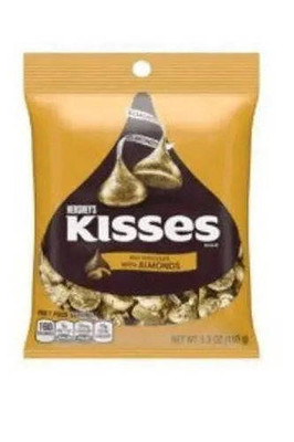 Hersheys Kisses with Almonds 5.3 oz