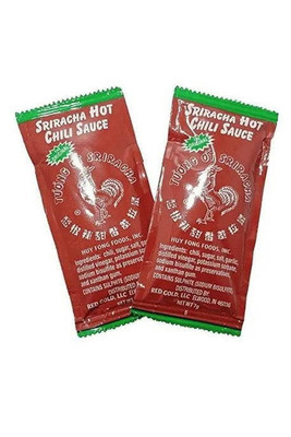 Sriracha Hot Chili Sauce Travel Pack 25 packets