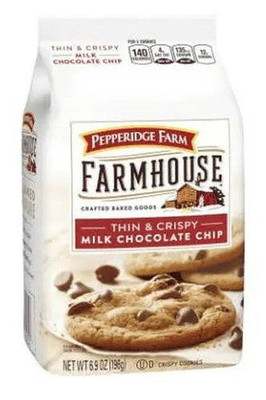 Pepperidge Farm Thin and Crispy Milk Chocolate Chip Cookies