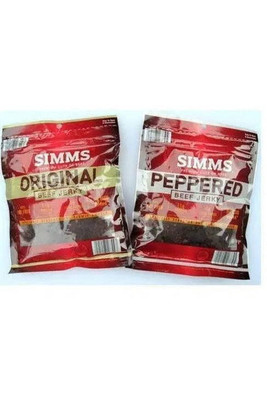 Simms Beef Jerky Bag 3.25oz