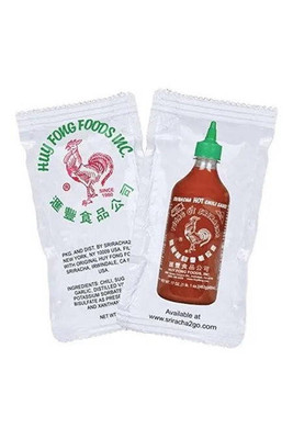 Sriracha Hot Sauce Packets 50-Pack