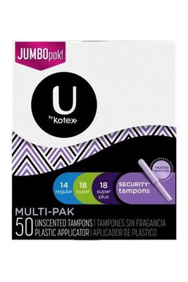 Tampax U by Kotex Tampon Multipack 50ct