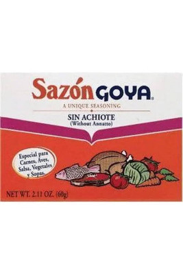 Goya Goya Sazon w/o Annatto