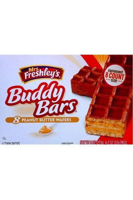 Mrs Freshleys Peanut Butter Buddy Bars