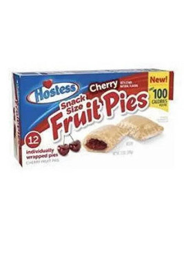 Hostess Cherry Snack Size Fruit Pies 12 Count, 12oz