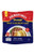Wilson Inmate Package Program Inc Hereford Fully Cooked Beef Luncheon, packaged sliced beef luncheon loaf in a branded red, yellow, and blue bag with a plate of cooked beef slices and bun