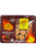 TRADER JOE'S TJ's Spicy Chicken Nuggets, 12oz package of breaded nugget shaped chicken breast patties with rib meat, spicy flavor, featuring flame graphic design on packaging.
