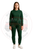 Crewneck Sweatsuit 100% Cotton w/Pockets (Green)