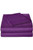 Wilson Inmate Package Program Microfiber Sheet Set - Twin Plum/Purple