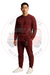 Crewneck Sweatsuit 100% Cotton w/Pockets (Maroon)