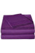 Wilson Inmate Package Program Microfiber Sheet Set - Twin Plum/Purple