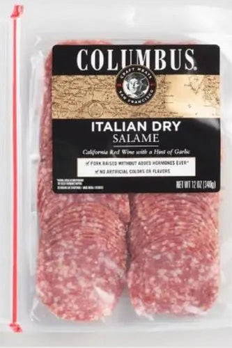 Columbus Italian Dry Sliced Salami 12oz