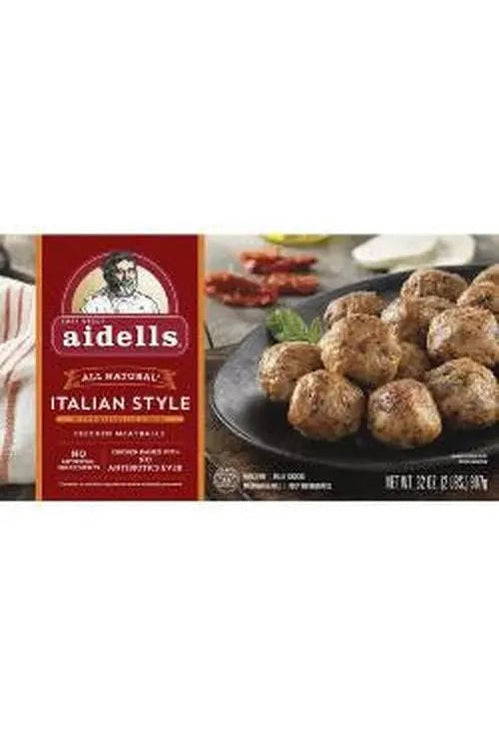 Aidells Chicken Meatballs- Italian Style w/Mozzarella Cheese 32oz