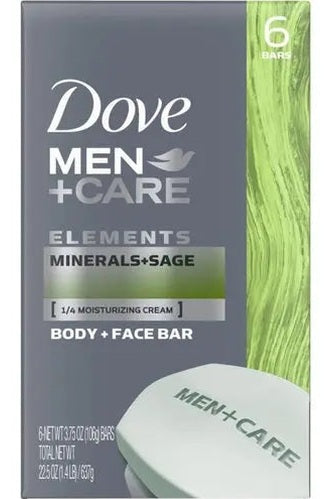 DOVE MEN + CARE Elements Bar Charcoal + Clay(6 pk)