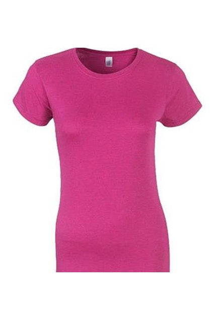 Ladies Softstyle T-Shirt (Hot Pink)