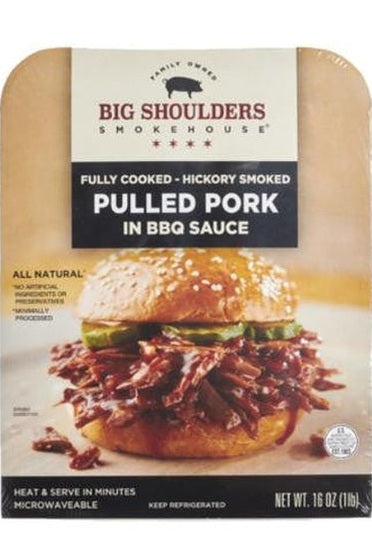 BS Pulled Pork w/BBQ Sauce 16oz
