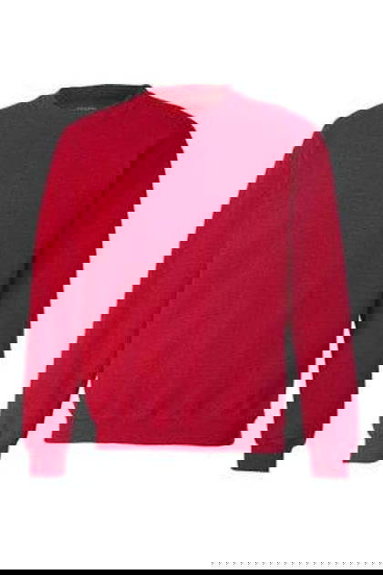 Premium Fleece Sweatshirt (Red)