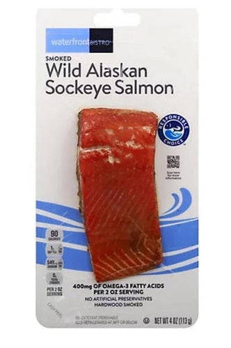 Salmon Wild Alaskan Sockeye Hot - 4oz